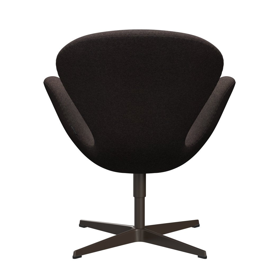 [product_category]-Fritz Hansen Swan Lounge Chair, Brown Bronze/Divina Md Chocolate-Fritz Hansen-3320-DMD353-BBBASE-FRI-4