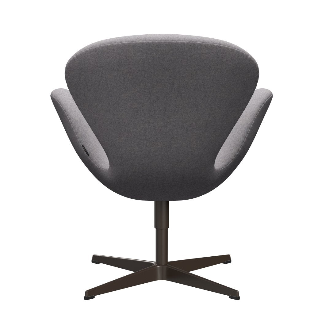 [product_category]-Fritz Hansen Swan Lounge Chair, Brown Bronze/Divina Md Cool Light Grey-Fritz Hansen-3320-DMD713-BBBASE-FRI-4