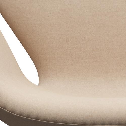 [product_category]-Fritz Hansen Swan Lounge Chair, Brown Bronze/Divina Md Crème-Fritz Hansen-3320-DMD203-BBBASE-FRI-6