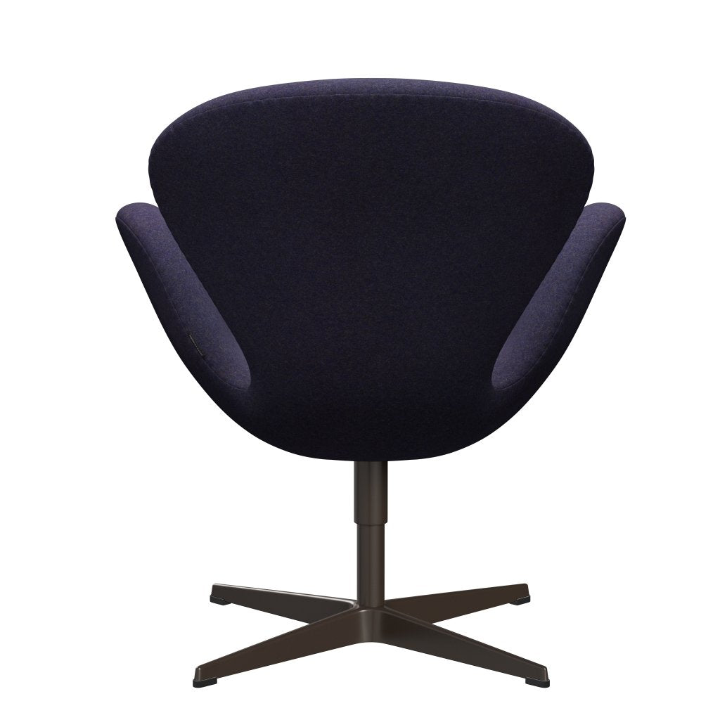 [product_category]-Fritz Hansen Swan Lounge Chair, Brown Bronze/Divina Md Dusty Blue-Fritz Hansen-3320-DMD753-BBBASE-FRI-4