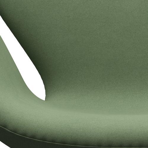 Fritz Hansen Swan Lounge Chair, bronze brun / Divina Olive Green