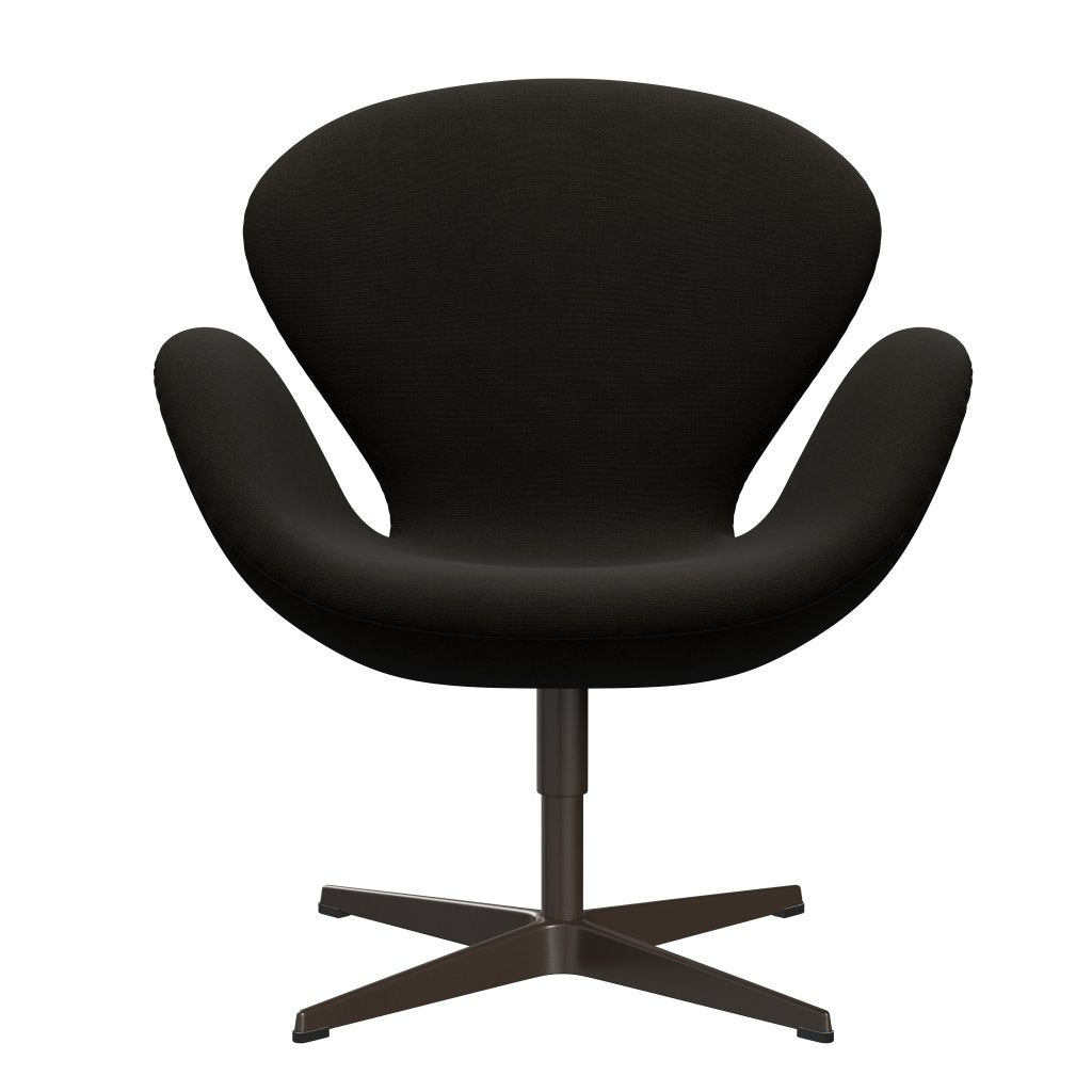 [product_category]-Fritz Hansen Swan Lounge Chair, Brown Bronze/Fame Dark-Fritz Hansen-3320-F61134-BBBASE-FRI-1