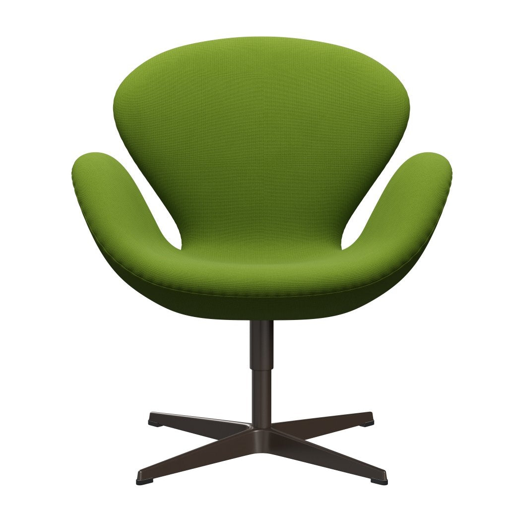 [product_category]-Fritz Hansen Swan Lounge Chair, Brown Bronze/Fame Green-Fritz Hansen-3320-F68035-BBBASE-FRI-1