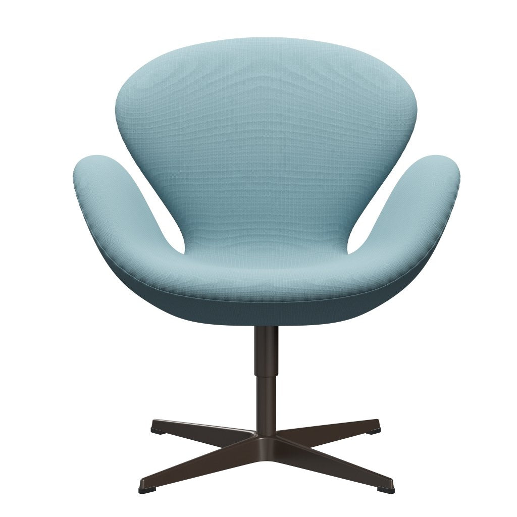 [product_category]-Fritz Hansen Swan Lounge Chair, Brown Bronze/Fame Turquoise Light-Fritz Hansen-3320-F67068-BBBASE-FRI-1