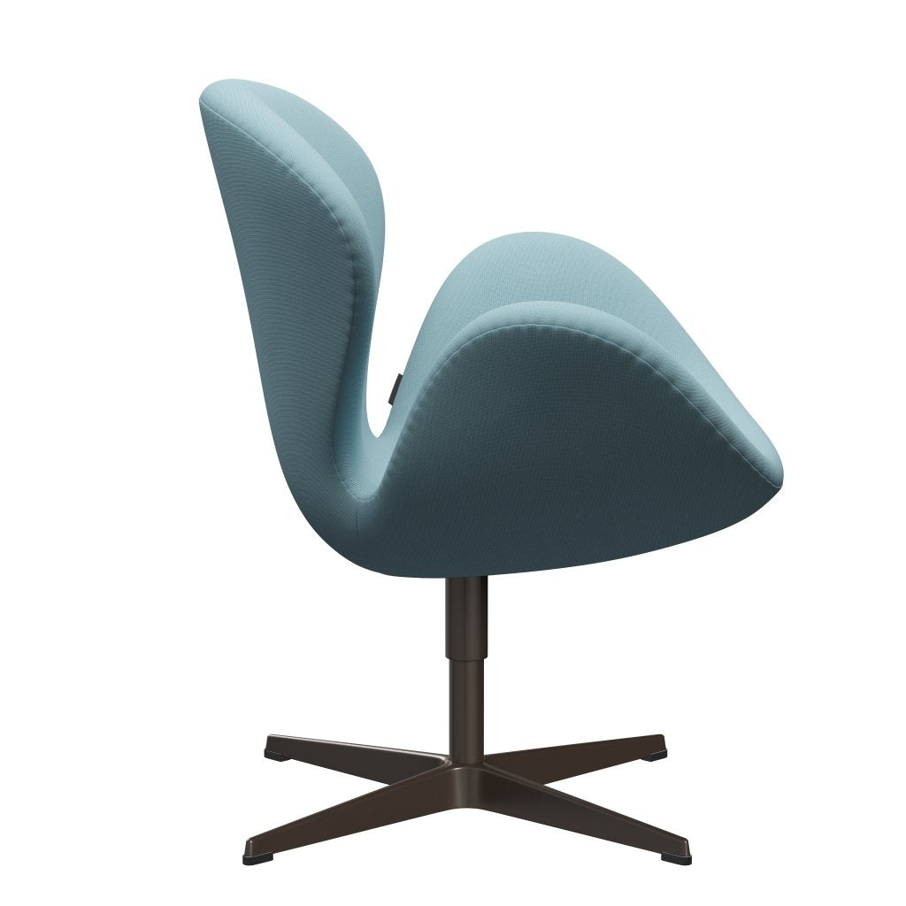 [product_category]-Fritz Hansen Swan Lounge Chair, Brown Bronze/Fame Turquoise Light-Fritz Hansen-3320-F67068-BBBASE-FRI-3