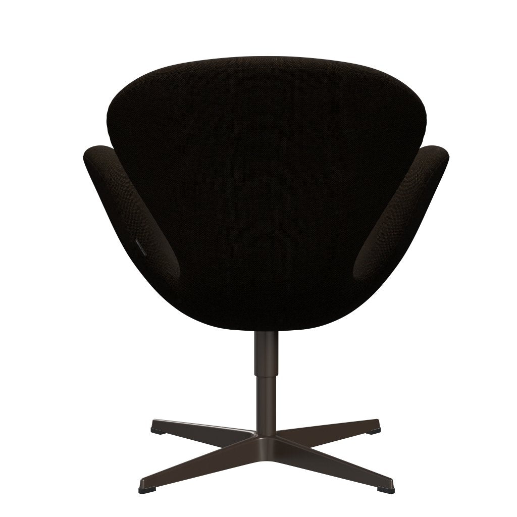 [product_category]-Fritz Hansen Swan Lounge Chair, Brown Bronze/Hallingdal Black/Brown-Fritz Hansen-3320-HAL370-BBBASE-FRI-4