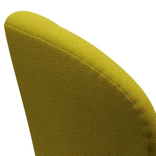 [product_category]-Fritz Hansen Swan Lounge Chair, Brown Bronze/Hallingdal Yellow/Green-Fritz Hansen-3320-HAL420-BBBASE-FRI-5