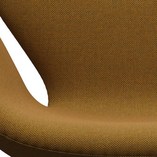 [product_category]-Fritz Hansen Swan Lounge Chair, Brown Bronze/Re Wool Saffron/Natural-Fritz Hansen-3320-REW448-BBBASE-FRI-6