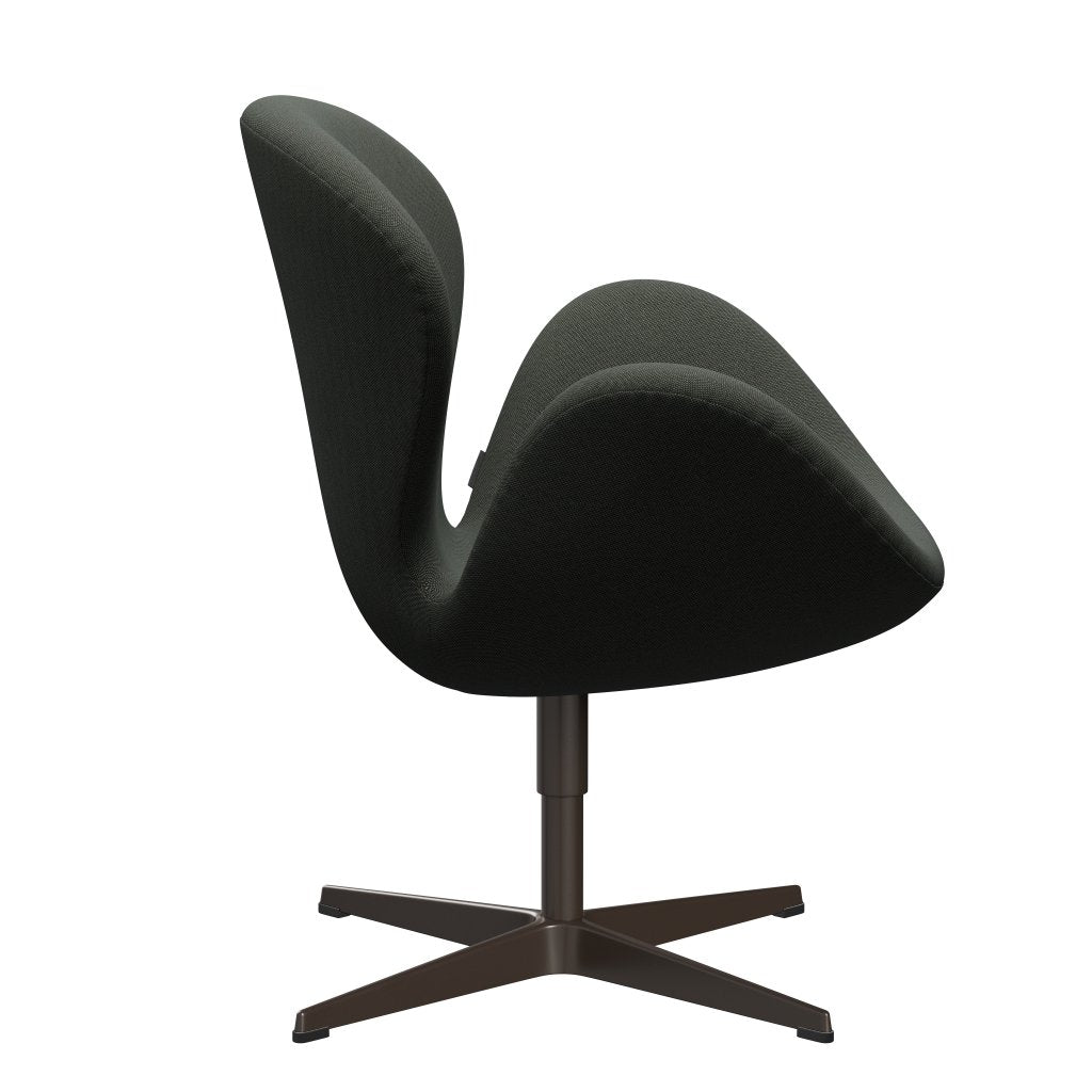 [product_category]-Fritz Hansen Swan Lounge Chair, Brown Bronze/Rime Brown/Moss Green-Fritz Hansen-3320-RIM981-BBBASE-FRI-3