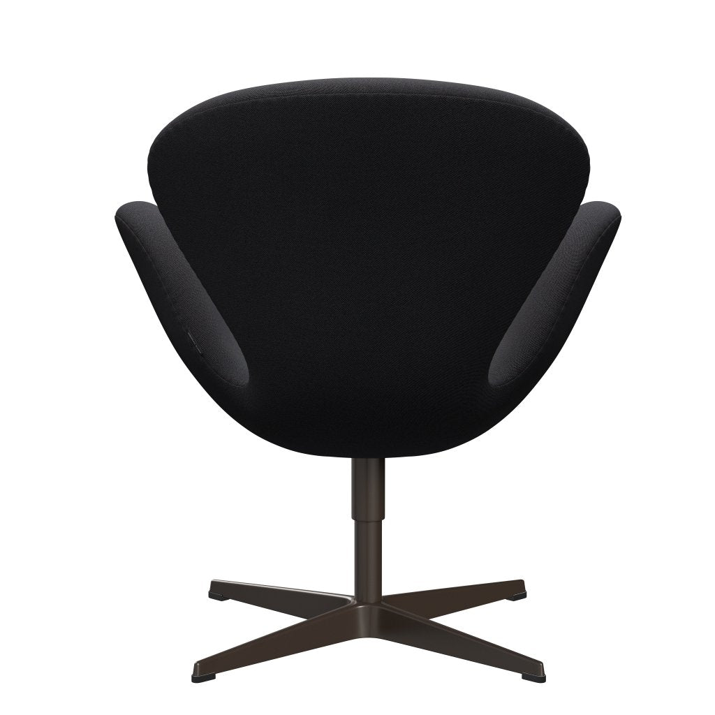 [product_category]-Fritz Hansen Swan Lounge Chair, Brown Bronze/Rims Brown/Dark Blue-Fritz Hansen-3320-RIM691-BBBASE-FRI-4