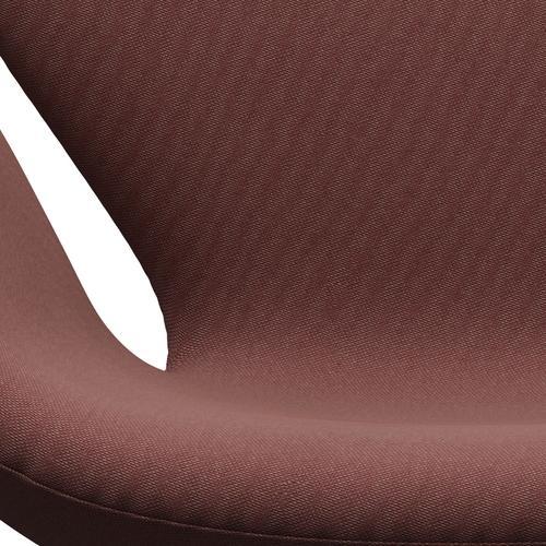 [product_category]-Fritz Hansen Swan Lounge Chair, Brown Bronze/Rims Dark Red/Grey-Fritz Hansen-3320-RIM571-BBBASE-FRI-6