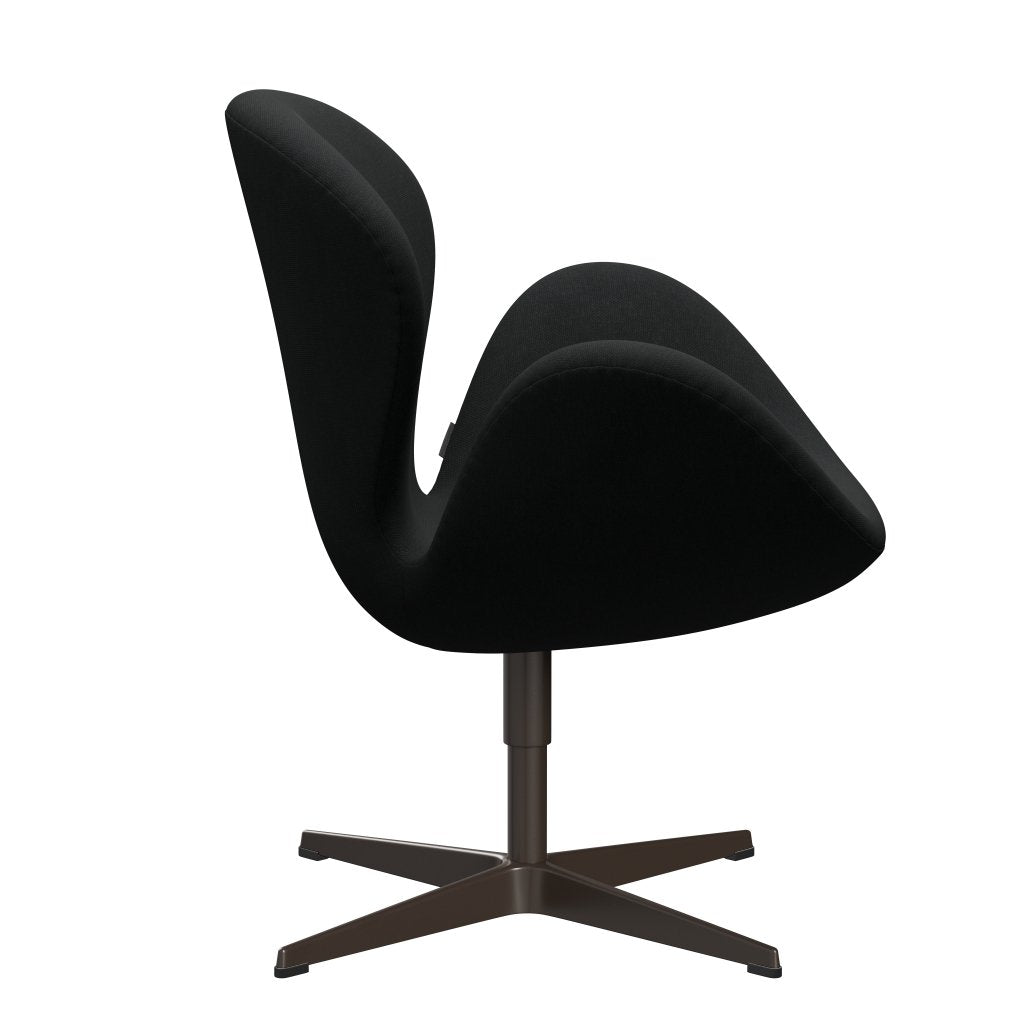 [product_category]-Fritz Hansen Swan Lounge Chair, Brown Bronze/Steelcut Black-Fritz Hansen-3320-STI190-BBBASE-FRI-3