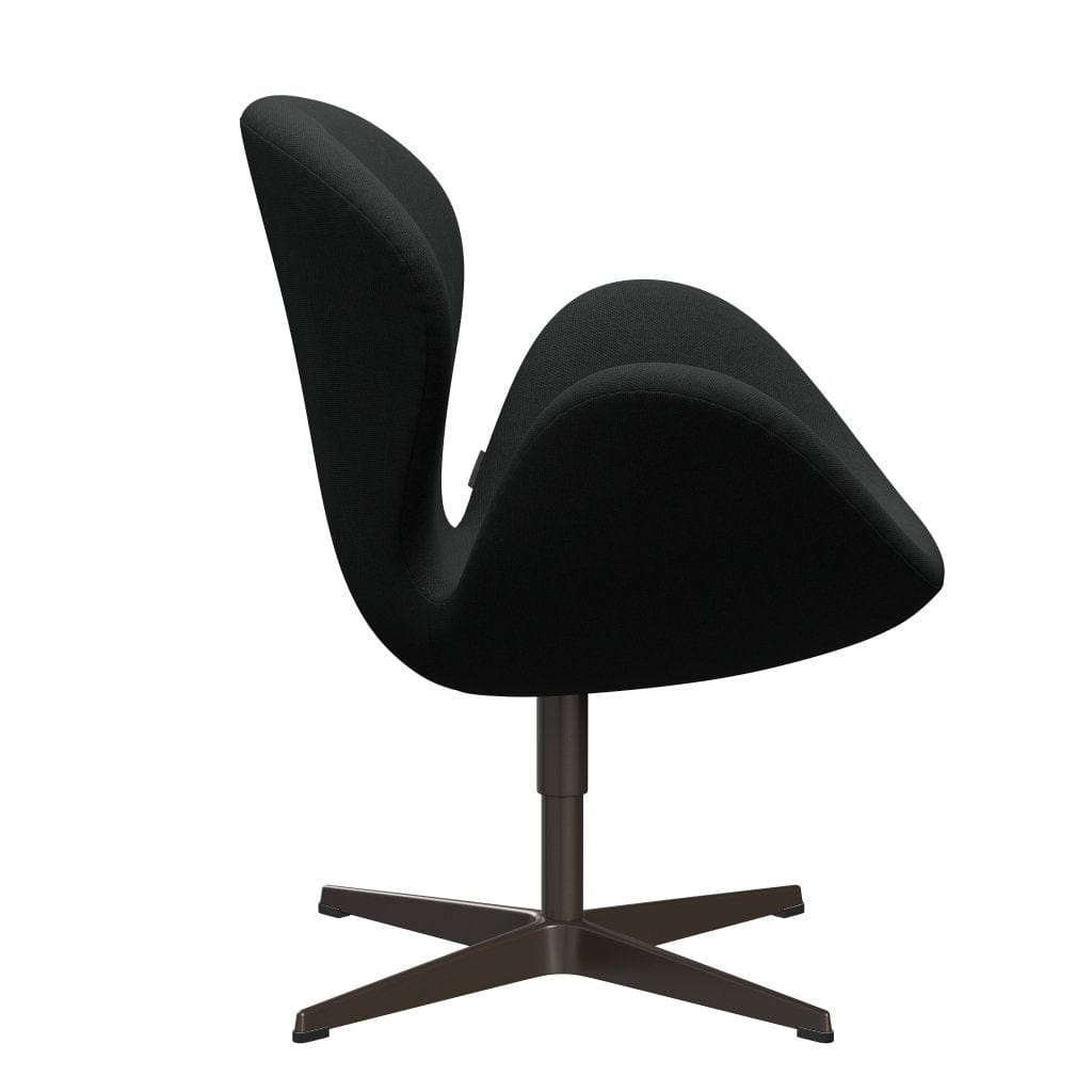 [product_category]-Fritz Hansen Swan Lounge Chair, Brown Bronze/Steelcut Dark Brown (380)-Fritz Hansen-3320-STI380-BBBASE-FRI-3