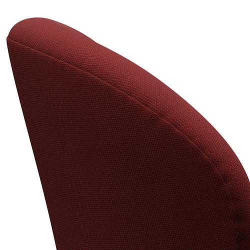 Fritz Hansen Swan Lounge Sillón, bronce marrón/escabeche de rojo oscuro/sangre