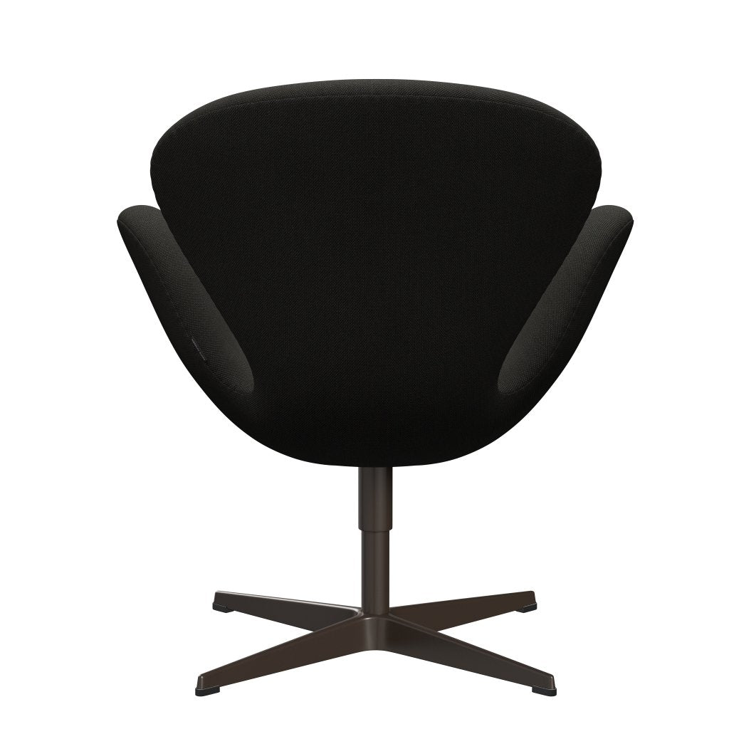 [product_category]-Fritz Hansen Swan Lounge Chair, Brown Bronze/Steelcut Trio Dark Brown-Fritz Hansen-3320-STR383-BBBASE-FRI-4