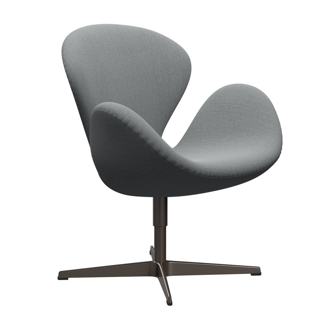 [product_category]-Fritz Hansen Swan Lounge Chair, Brown Bronze/Steelcut Trio Grey-Fritz Hansen-3320-STR133-BBBASE-FRI-2