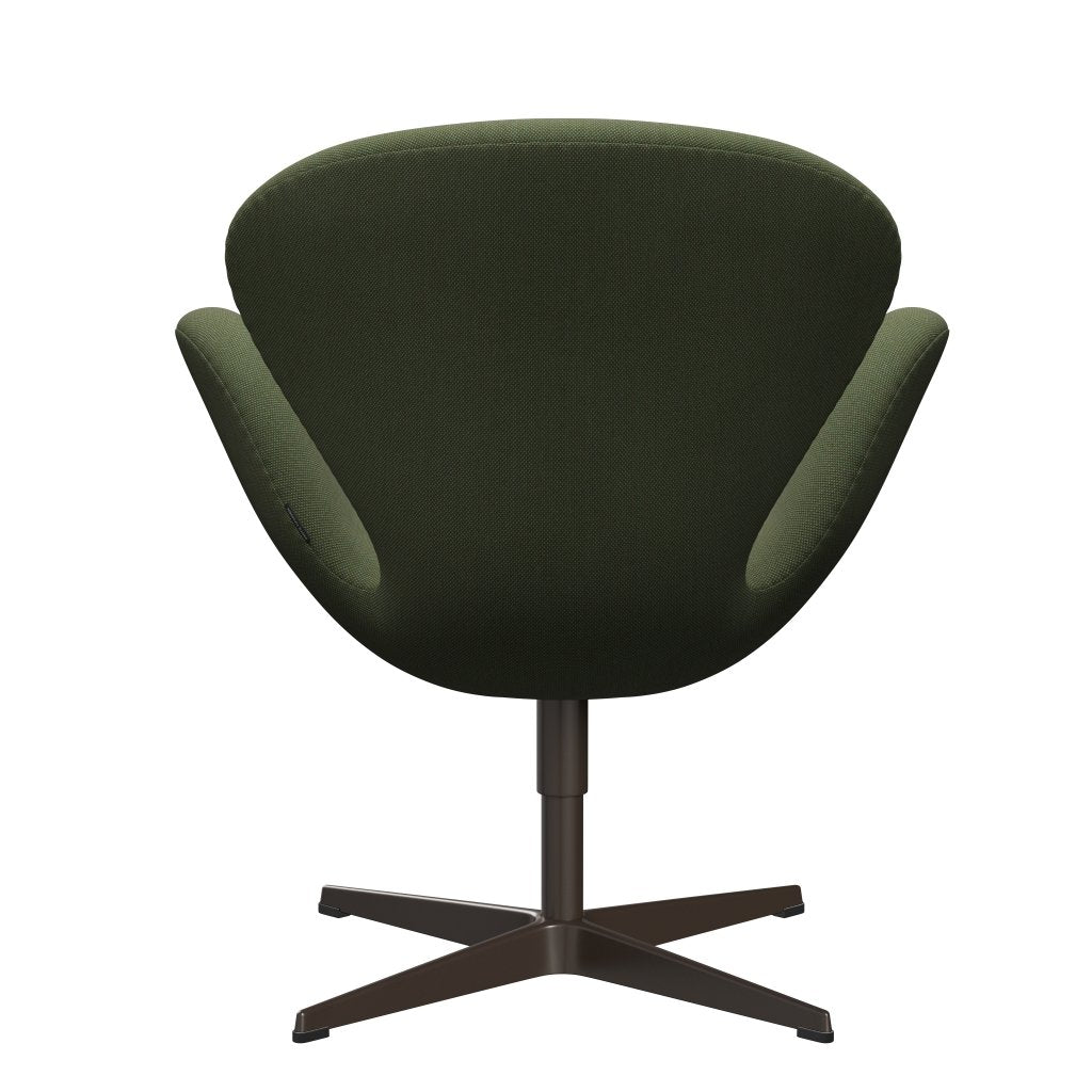 [product_category]-Fritz Hansen Swan Lounge Chair, Brown Bronze/Steelcut Trio Soft Green-Fritz Hansen-3320-STR946-BBBASE-FRI-4