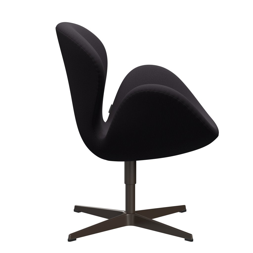 [product_category]-Fritz Hansen Swan Lounge Chair, Brown Bronze/Steelcut Violet Dark-Fritz Hansen-3320-STI685-BBBASE-FRI-3