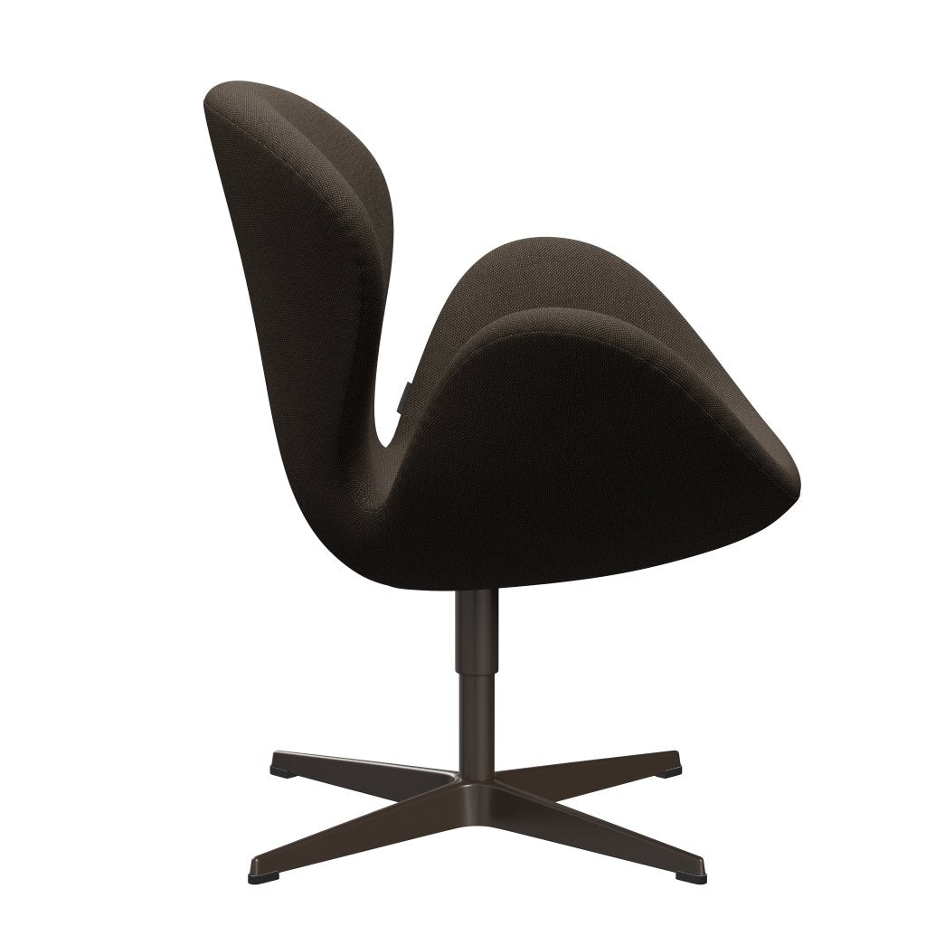 [product_category]-Fritz Hansen Swan Lounge Chair, Brown Bronze/Sunniva Chocolate/Black-Fritz Hansen-3320-SV383-BBBASE-FRI-3