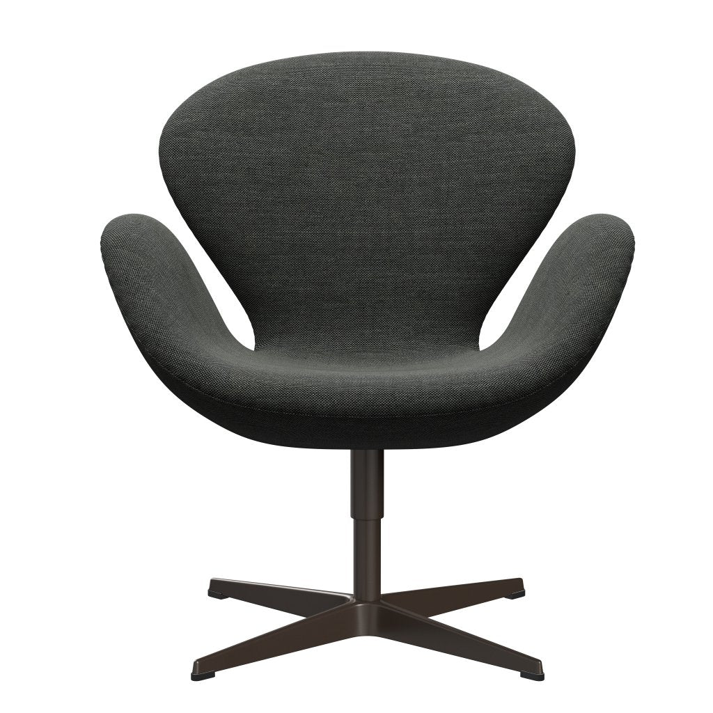 [product_category]-Fritz Hansen Swan Lounge Chair, Brown Bronze/Sunniva Light Grey/Dark Grey-Fritz Hansen-3320-SV173-BBBASE-FRI-1