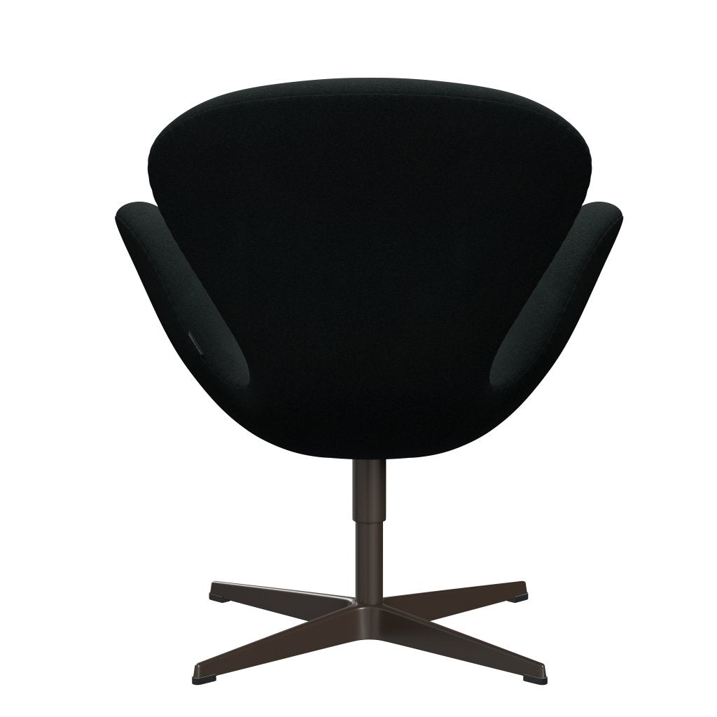 [product_category]-Fritz Hansen Swan Lounge Chair, Brown Bronze/Tonus Black-Fritz Hansen-3320-TON128-BBBASE-FRI-4