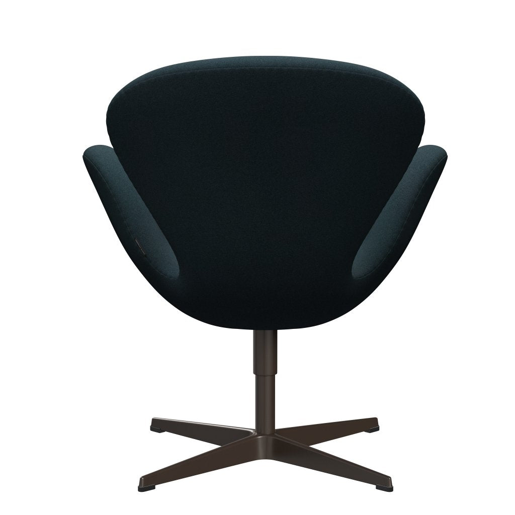 [product_category]-Fritz Hansen Swan Lounge Chair, Brown Bronze/Tonus Dark Green-Fritz Hansen-3320-TON619-BBBASE-FRI-4