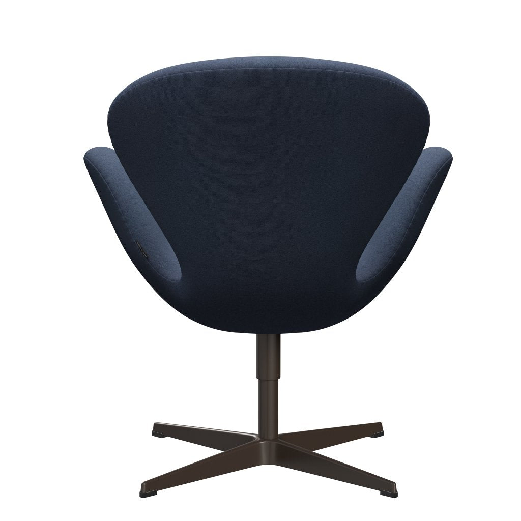 [product_category]-Fritz Hansen Swan Lounge Chair, Brown Bronze/Tonus Grey Blue-Fritz Hansen-3320-TON764-BBBASE-FRI-4