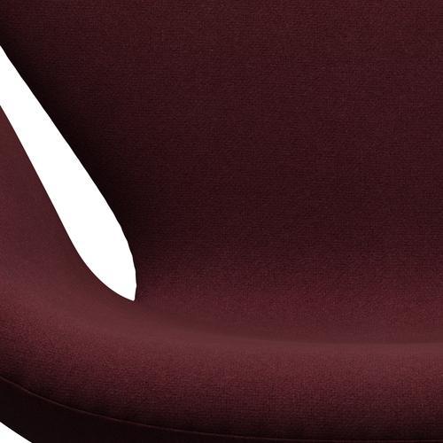 [product_category]-Fritz Hansen Swan Lounge Chair, Brown Bronze/Tonus Wine Red-Fritz Hansen-3320-TON610-BBBASE-FRI-6