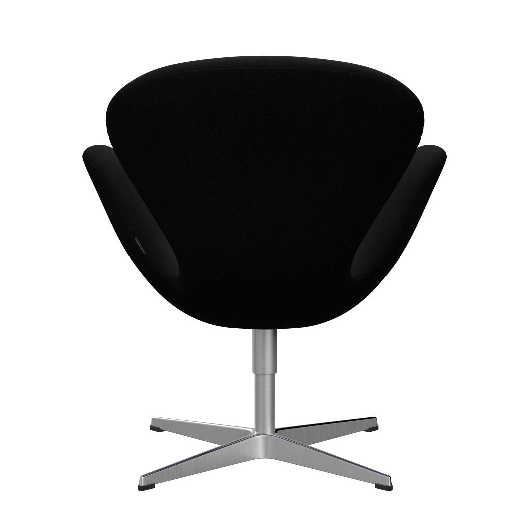 [product_category]-Fritz Hansen Swan Lounge Chair, Satin Brushed Aluminium/Christianshavn Black Uni-Fritz Hansen-3320-CH1175-SPAL-FRI-4