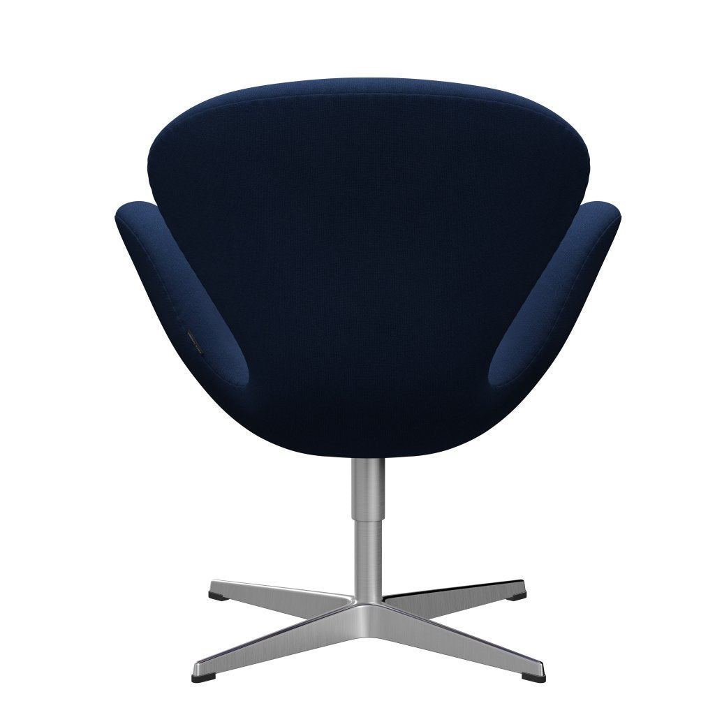 [product_category]-Fritz Hansen Swan Lounge Chair, Satin Brushed Aluminium/Christianshavn Blue Uni-Fritz Hansen-3320-CH1153-SPAL-FRI-4