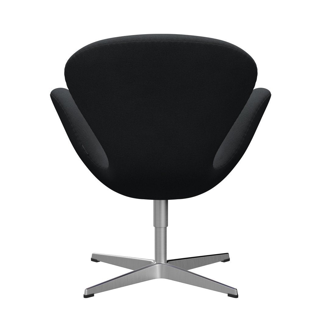 Fritz Hansen Swan Lounge Chair, Satin Brossed aluminium / Christianshavn Gray