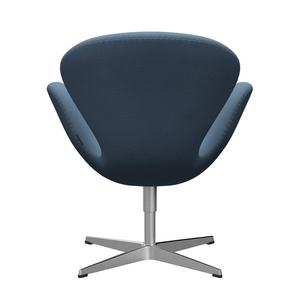 [product_category]-Fritz Hansen Swan Lounge Chair, Satin Brushed Aluminium/Christianshavn Light Blue-Fritz Hansen-3320-CH1152-SPAL-FRI-4