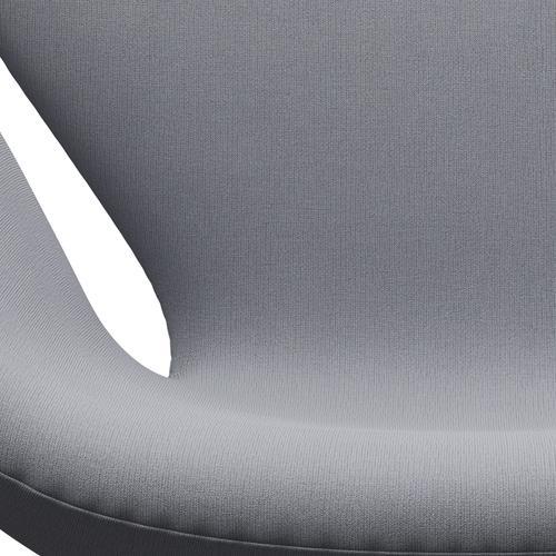 [product_category]-Fritz Hansen Swan Lounge Chair, Satin Brushed Aluminium/Christianshavn Light Grey Plain-Fritz Hansen-3320-CH1170-SPAL-FRI-6