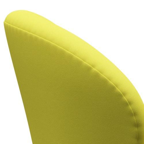 [product_category]-Fritz Hansen Swan Lounge Chair, Satin Brushed Aluminium/Comfort Light Yellow-Fritz Hansen-3320-C62005-SPAL-FRI-5