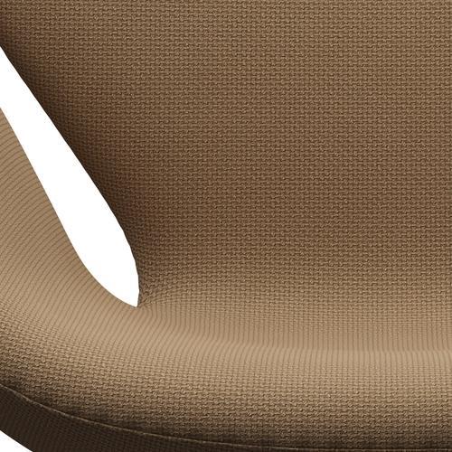 [product_category]-Fritz Hansen Swan Lounge Chair, Satin Brushed Aluminium/Diablo Gold Sand-Fritz Hansen-3320-DIA401-SPAL-FRI-6