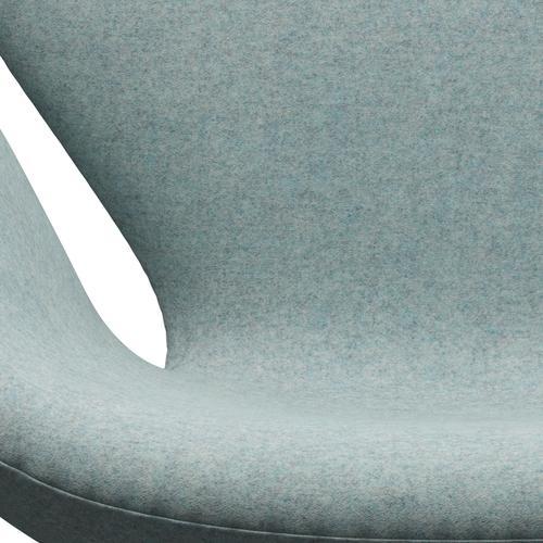 [product_category]-Fritz Hansen Swan Lounge Chair, Satin Brushed Aluminium/Divina Md Mint-Fritz Hansen-3320-DMD813-SPAL-FRI-6