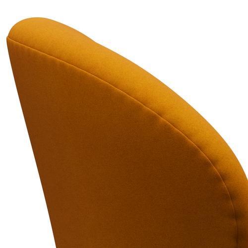 [product_category]-Fritz Hansen Swan Lounge Chair, Satin Brushed Aluminium/Divina Mustard-Fritz Hansen-3320-DIV462-SPAL-FRI-5