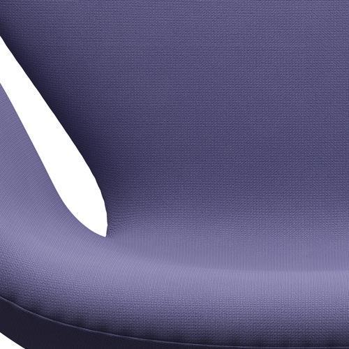 [product_category]-Fritz Hansen Swan Lounge Chair, Satin Brushed Aluminium/Fame Blue Violet-Fritz Hansen-3320-F65081-SPAL-FRI-6