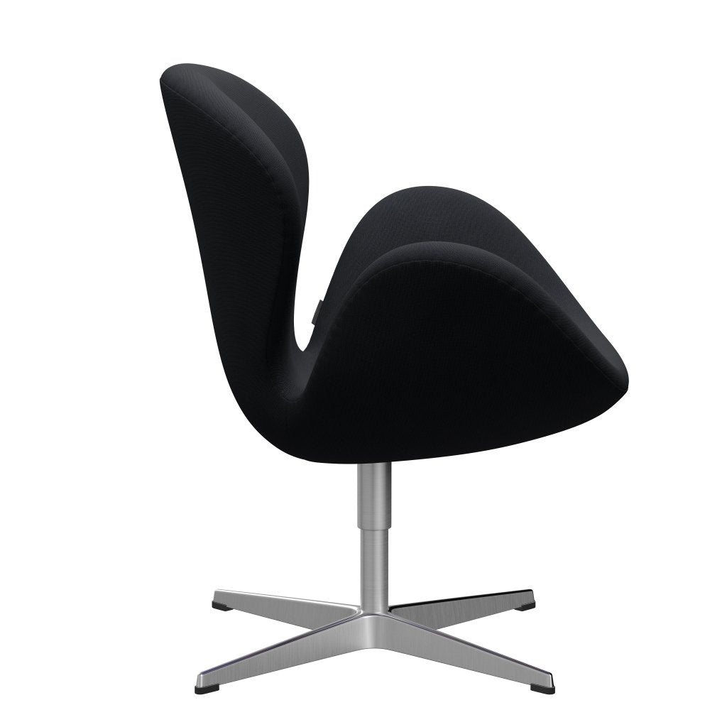 [product_category]-Fritz Hansen Swan Lounge Chair, Satin Brushed Aluminium/Fame Grey (60019)-Fritz Hansen-3320-F60019-SPAL-FRI-3