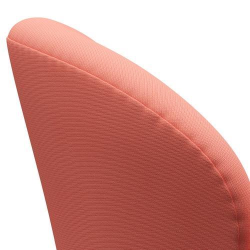 [product_category]-Fritz Hansen Swan Lounge Chair, Satin Brushed Aluminium/Fame Pink Light-Fritz Hansen-3320-F64165-SPAL-FRI-5