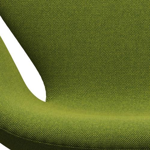 [product_category]-Fritz Hansen Swan Lounge Chair, Satin Brushed Aluminium/Hallingdal Green-Fritz Hansen-3320-HAL980-SPAL-FRI-6