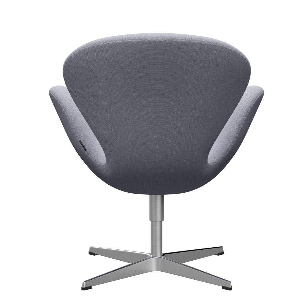 [product_category]-Fritz Hansen Swan Lounge Chair, Satin Brushed Aluminium/Steelcut Mouse Grey-Fritz Hansen-3320-STI120-SPAL-FRI-4