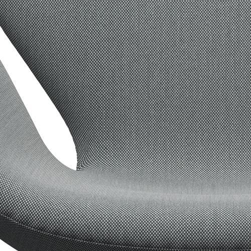 [product_category]-Fritz Hansen Swan Lounge Chair, Satin Brushed Aluminium/Steelcut Trio Grey-Fritz Hansen-3320-STR133-SPAL-FRI-6