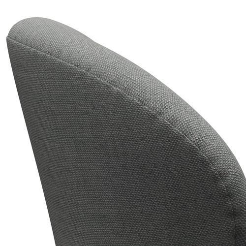 [product_category]-Fritz Hansen Swan Lounge Chair, Satin Brushed Aluminium/Sunniva Grey-Fritz Hansen-3320-SV242-SPAL-FRI-5