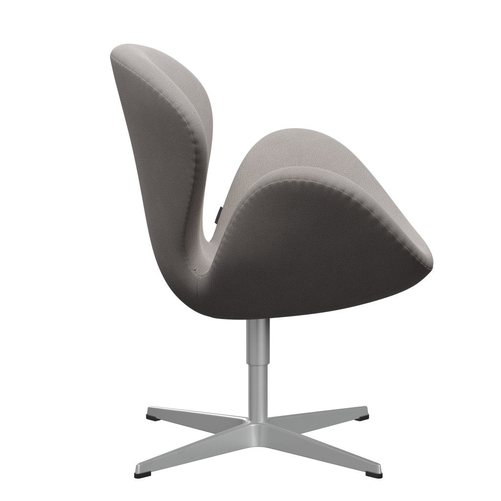 [product_category]-Fritz Hansen Swan Lounge Chair, Silver Grey/Capture Warm Grey Light-Fritz Hansen-3320-CP4101-SGBASE-FRI-3