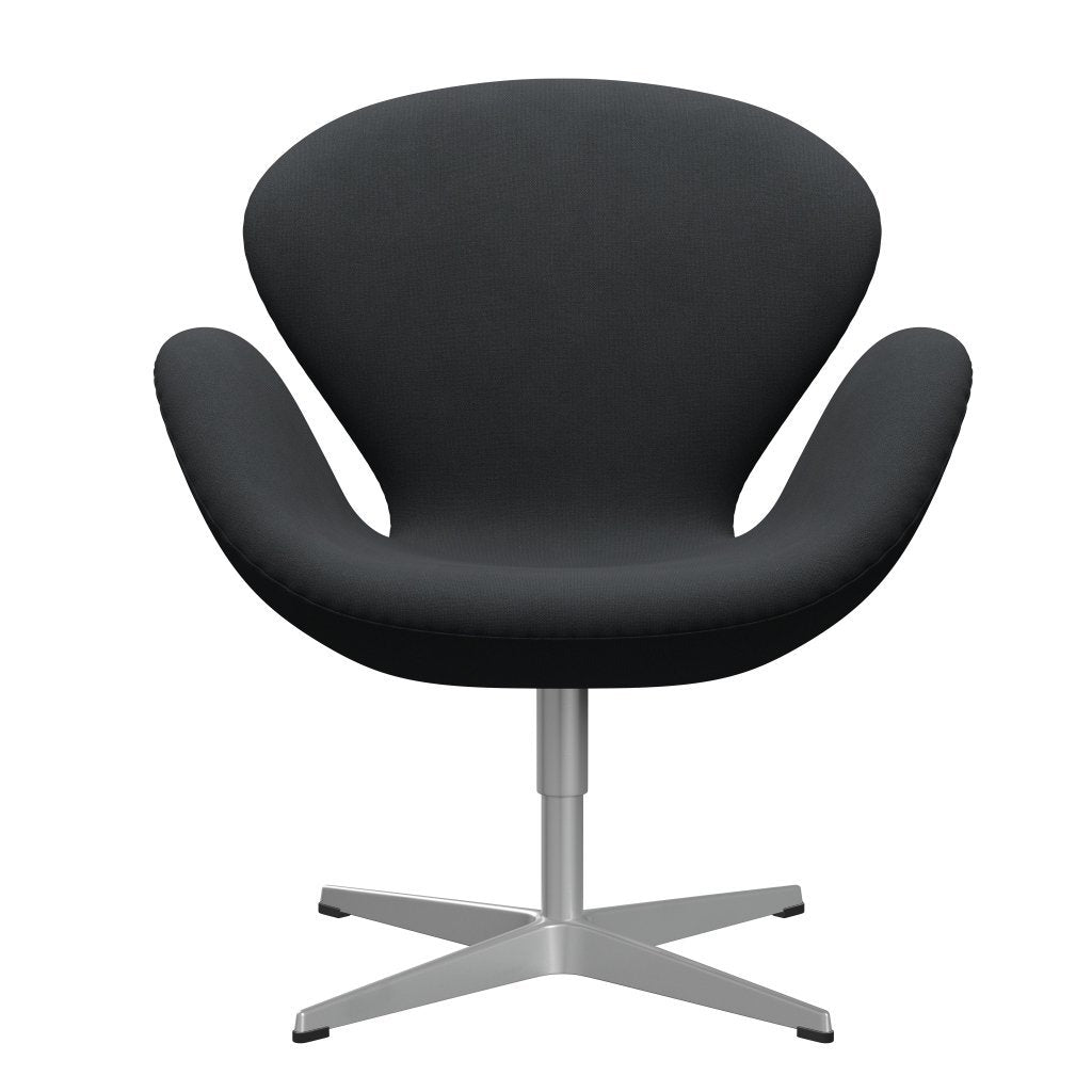 Fritz Hansen Swan Lounge Silla, gris plateado/Christianshavn Dark Grey