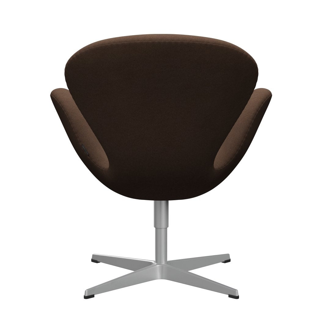 [product_category]-Fritz Hansen Swan Lounge Chair, Silver Grey/Divina Dark Brown (356)-Fritz Hansen-3320-DIV356-SGBASE-FRI-4