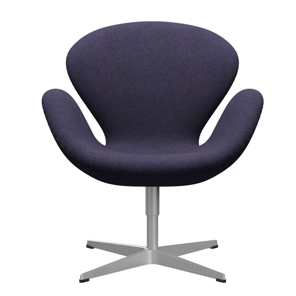 [product_category]-Fritz Hansen Swan Lounge Chair, Silver Grey/Divina Md Dusty Blue-Fritz Hansen-3320-DMD753-SGBASE-FRI-1