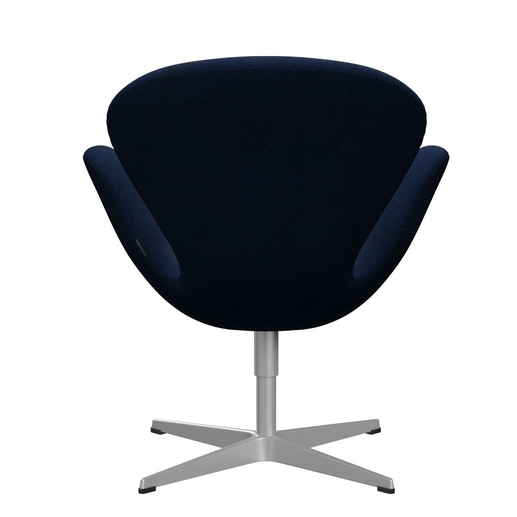 [product_category]-Fritz Hansen Swan Lounge Chair, Silver Grey/Divina Melange Navy Dark-Fritz Hansen-3320-DIM777-SGBASE-FRI-4