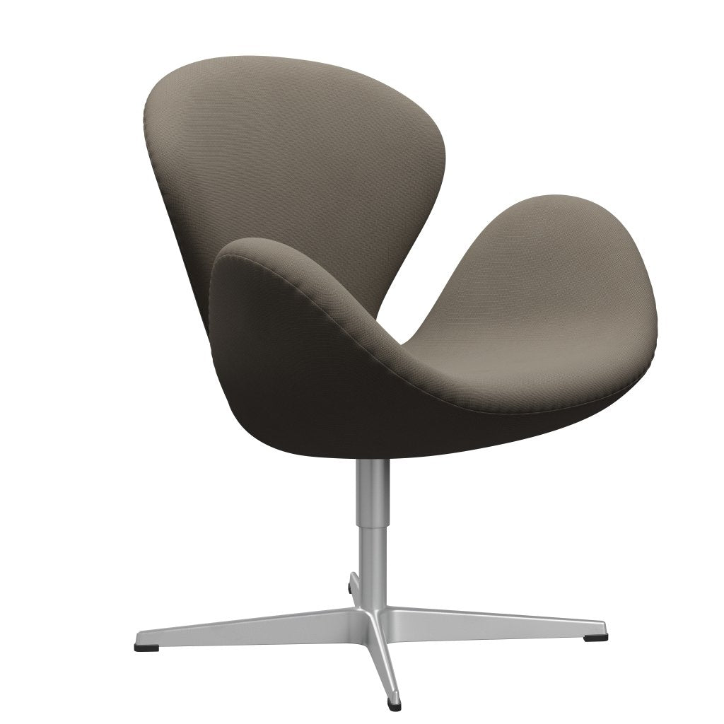 [product_category]-Fritz Hansen Swan Lounge Chair, Silver Grey/Fame Beige (61003)-Fritz Hansen-3320-F61003-SGBASE-FRI-2